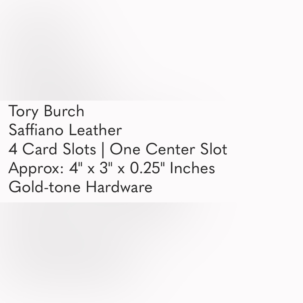 Tory burch  Emerson Slim Card Case - Picture 5 of 5